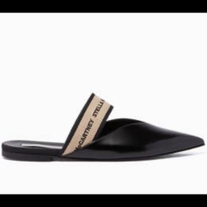 ISO Stella McCartney logo flats